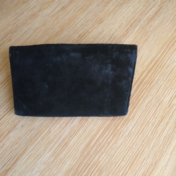 Vintage Black Velvet clutch - Picture 4 of 4